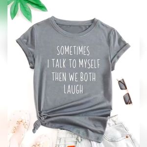 Talk to Myself Graphic Tee
